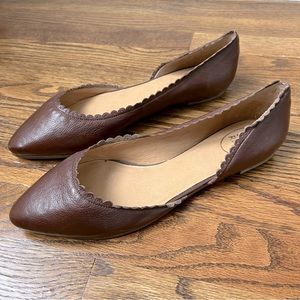 Jack Rogers Scalloped D’Orsay Flats, 11